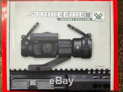NEW 2018 Vortex StrikeFire II Gen 2 BRIGHT RED 4MOA Dot Scope Sight SF-BR-503