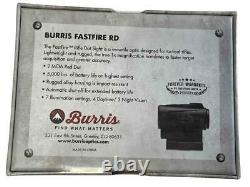 NEW Burris Fastfire RD 2 MOA Rifle Dot Sight 300260