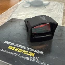 NEW HEX Wasp 2.0 Micro Red Dot Sight -3.5 MOA (battery has never been installed)