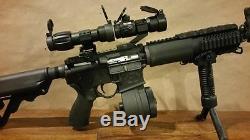 NEW RED DOT SIGHT & 5x MAGNIFIER scope optic eotech aimpoint Tacfire Red Dot