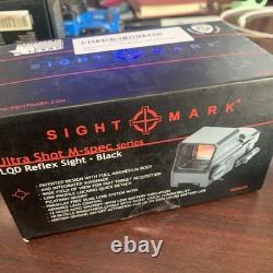 NEW! Sightmark Ultra Shot M-Spec LQD Reflex Sight 65 MOA Circle with Dot SM26034