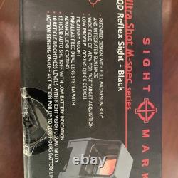 NEW! Sightmark Ultra Shot M-Spec LQD Reflex Sight 65 MOA Circle with Dot SM26034