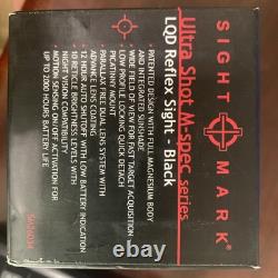NEW! Sightmark Ultra Shot M-Spec LQD Reflex Sight 65 MOA Circle with Dot SM26034