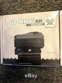 NEW Vortex SPARC SPC-AR1 Red Dot 2 MOA Bright Red Dot, Red Dot Sight with Mount