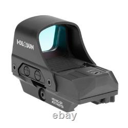 NIB -Holosun HE510C-GR Multi-Reticle Rifle Reflex Sight Solar Power with QD Mount