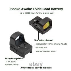 NIGHTSTAR PR17A RMSc Red Dot Sight 7.2mm Ultra-Thin Shake Awake Side Load