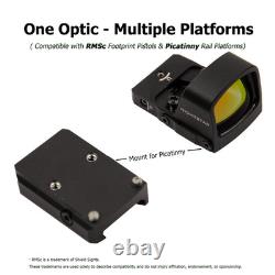 NIGHTSTAR PR17A RMSc Red Dot Sight 7.2mm Ultra-Thin Shake Awake Side Load