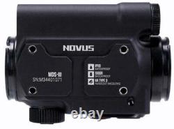 NOVUS Precision MDS3 22mm Day Time Only Micro Red Dot Sight, 2 MDS-03-RD-D-BLK