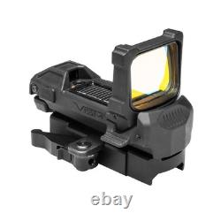 NcSTAR Solar Flip Up Red Dot Sight 3 MOA Picatinny KeyMod Modular Lock Black