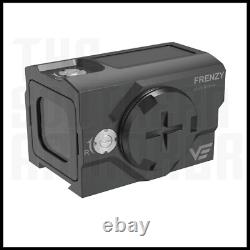 New Enclosed Red Dot Optic Sight Shake Awake Solar Power Multi-reticle Rmr