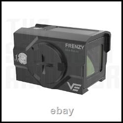 New Enclosed Red Dot Optic Sight Shake Awake Solar Power Multi-reticle Rmr