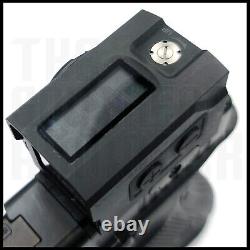 New Enclosed Solar Powered Red Dot Optic Sight Multi-reticle Rmr 407c 507c 508t