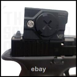 New Enclosed Solar Powered Red Dot Optic Sight Multi-reticle Rmr 407c 507c 508t