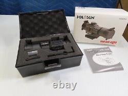 New NOS HoloSun HS406A1 Red Dot Gun Sight Scope HTF Model in box