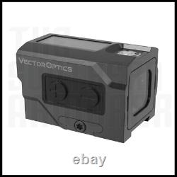 New VECTOR OPTICS ENCLOSED Red Dot Optic SHAKE AWAKE SOLAR POWER MULTI-RETICLE