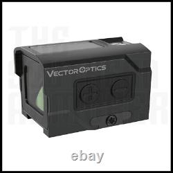 New VECTOR OPTICS ENCLOSED Red Dot Optic SHAKE AWAKE SOLAR POWER MULTI-RETICLE