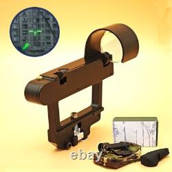 OKP7 Green Dot Sight Triangle Reticle HD Side Clip Russian Reflex Sight Hunting