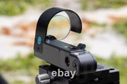 OKP7 Green Dot Sight with Triangle Reticle HD Shockproof Waterproof for Hunting
