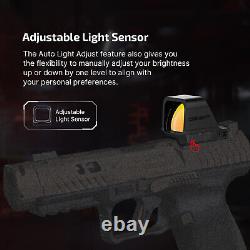 OLIGHT Osight X Multi-Reticle 3 MOA Dot & 32 MOA Circle Open Reflex Sight