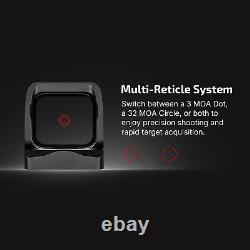 OLIGHT Osight X Multi-Reticle 3 MOA Dot & 32 MOA Circle Open Reflex Sight