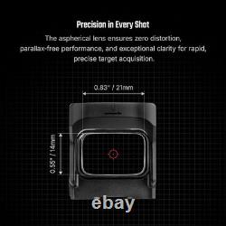 OSIGHT SE MOS Enclosed Red Dot Sight, 2 & 32 MOA Reticle, MOS Slide Mount