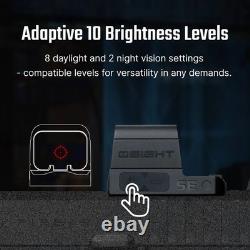 OSIGHT SE Micro Red Dot Sight 2 MOA Dot & 32 MOA Circle RMSc/K Footprint Comp