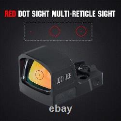 Ohhunt RD U3MR Red Dot Sight Multi-Reticle Reflex Sight for RMSc Footprint