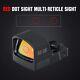 Ohhunt Rd U3mr Red Dot Sight Multi-reticle Reflex Sight For Rmsc Footprint