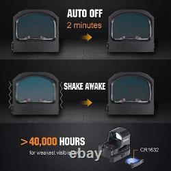 Ohhunt RD U3MR Red Dot Sight Multi-Reticle Reflex Sight for RMSc Footprint