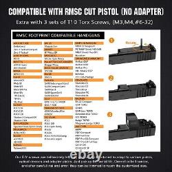 Ohhunt RD U3MR Red Dot Sight Multi-Reticle Reflex Sight for RMSc Footprint