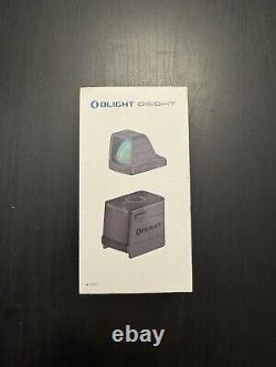 Olight Osight 3 MOA Rechargeable Green Dot Open Reflex Sight with Charging Cover