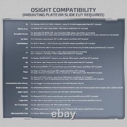 Olight Osight 3 MOA Rechargeable Red Dot Open Reflex Sight Parallax-Free Sight