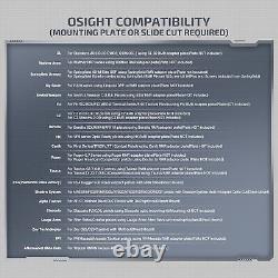 Olight Osight 3 MOA With Magnetic Charging Cover Reflex Sight Motion&Light Sensor