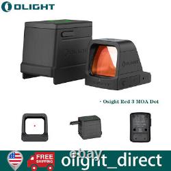 Olight Osight 3 MOA with Charging Cover Rechargeable Red Dot Open Reflex Sight