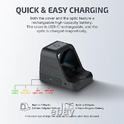 Olight Osight 3 MOA with Charging Cover Red Dot Tactical Parallax-Free Sight