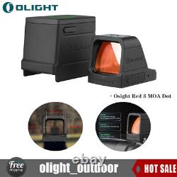 Olight Osight Red 3 MOA Dot with Rechargeable Charging Cover Open Reflex Sight