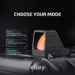 Olight Osight Red 3 MOA Dot with Rechargeable Charging Cover Open Reflex Sight