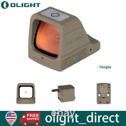 Olight Osight Red 3 MOA Magnetic Charging Cover Rechargeable Open Reflex Sight