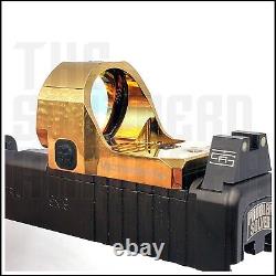 Open Reflex Red Dot For Glock Mos 17 19 19x 20 21 22 23 34 35 45 47 Rmr Cut Gold
