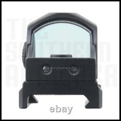 Open Reflex Red Dot Optic Sight For Glock Mos 17 19 20 21 22 23 01 Adapter Plate