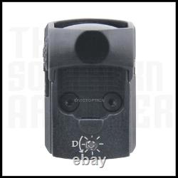 Open Reflex Red Dot Optic Sight For Glock Mos 17 19 20 21 22 23 01 Adapter Plate