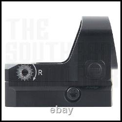 Open Reflex Red Dot Pistol Sight For Glock Mos 17 19 45 Docter Noblex Venom 6moa