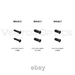 Open Reflex Red Dot Sight For Rmr Sro 407k 507k Delat Point Pro Romeo Zero Gold