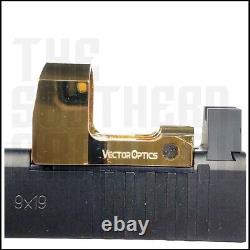 Open Reflex Red Dot Sight For Rmr Sro 407k 507k Delat Point Pro Romeo Zero Gold
