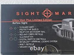 OpticsPlanet Exclusive SightMark Ultra Shot Plus Grey, Green Red-Dot Sight