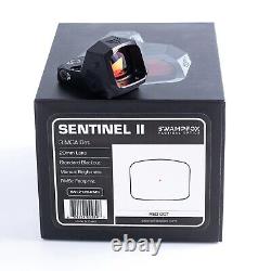 Original Swampfox Sentinel II 1x20 3MOA Red/Green Dot sight RMSc Back Up Sight