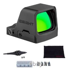 Osight C Open Reflex Optic with Replaceable Side-Loading Battery (Green)