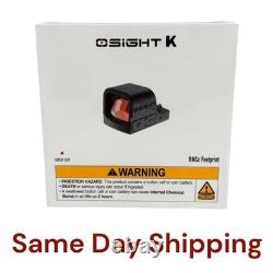 Osight K Open Reflex Red 6-MOA Dot Optic With Replaceable Side Loading Battery