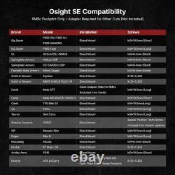 Osight SE Enclosed red dot sight
