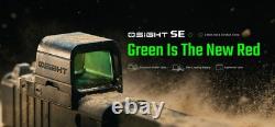 Osight SE Green 2 MOA Dot & 32 MOA Circle Enclosed Optic, RMSc Footprint Osight SE Green 2 MOA Dot & 32 MOA Circle Enclosed Optic, RMSc Footprint